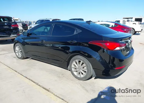 2016 Hyundai Elantra Se from USA, damaged, VIN 5NPDH4AE9GH723371